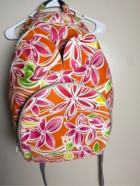 Wilson Floral Orange Pink Green Backpack